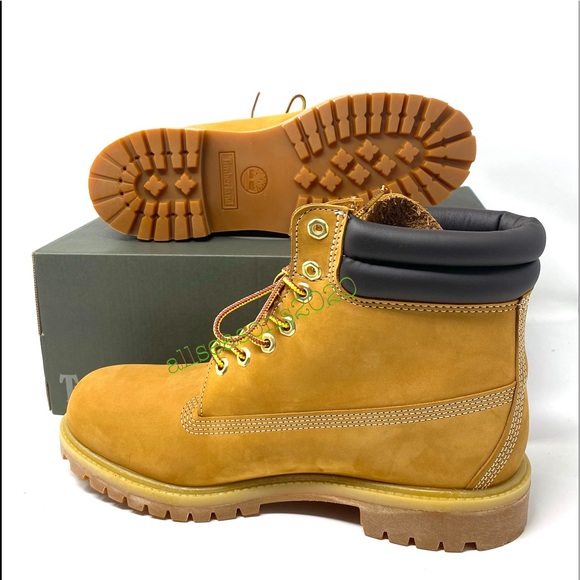 Timberland Prm 6in Waterproof Men Boot Wheat - Picture 4 of 12